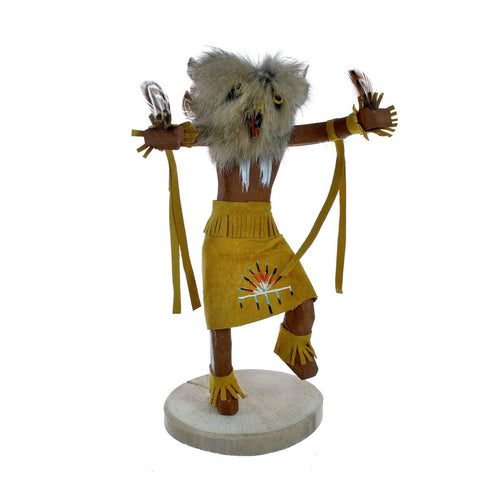 Native American Navajo Owl Kachina Doll NX11476